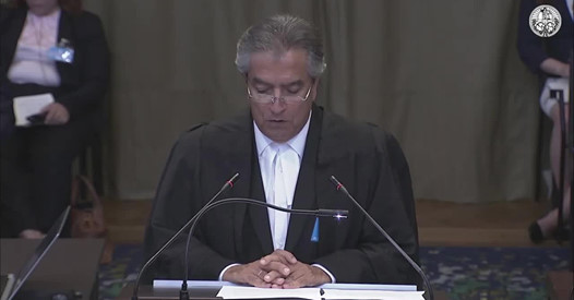 The International Court of Justice (ICJ) holds hearings in the advisory proceedings concerning the L